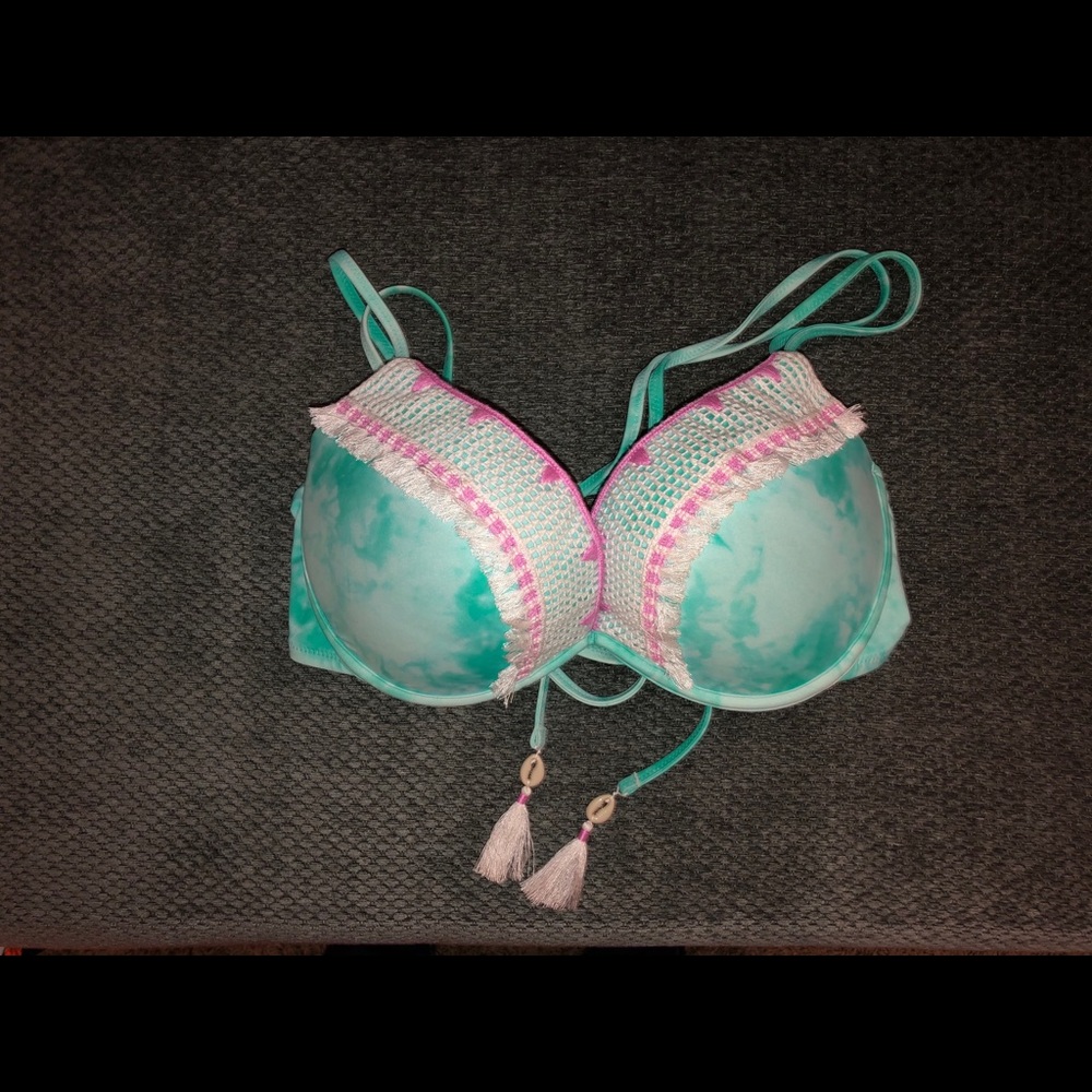 Tie dye bikini top